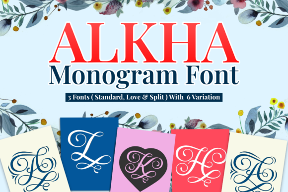 Alkha: The Premium Decorative Typeface for Elegant Campaigns