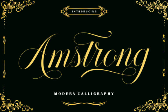 Amstrong: The Handwritten Typeface for Modern Editorial Design