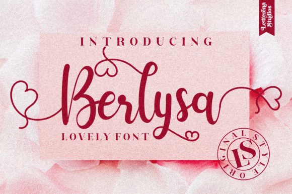 Berlysa: The Romantic Handwritten Font for Scroll-Stopping Campaigns