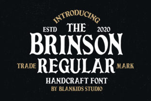 Brinson Regular: A Vintage Serif for Modern Web Design