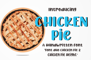 Chicken Pie: The Bold Sans Serif Font for Handmade Brands