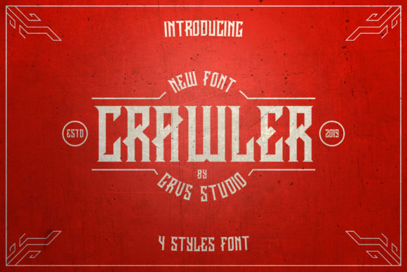 Crawler: A Blackletter Typeface for Editorial and Brand Identity