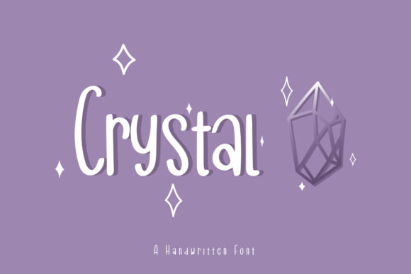 Crystal: A Modern Handwritten Font for Editorial Design
