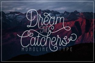 Dream Catchers: A Handwritten Font for Editorial Design