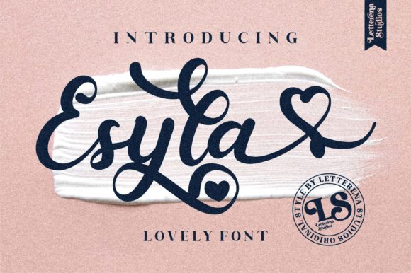 Esyla: The Bold Romantic Script Font for Modern Web Design