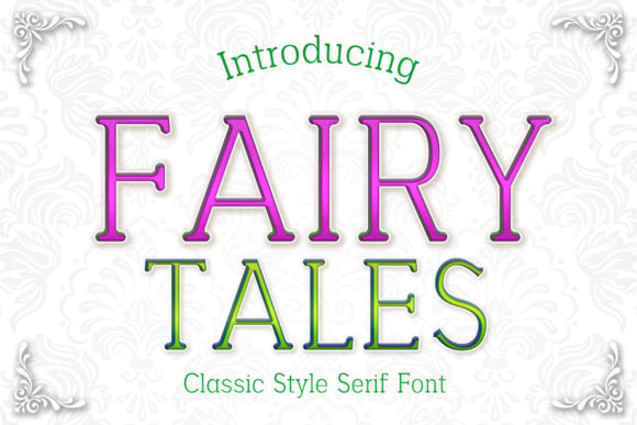 Fairy Tales: A Premium Serif Font for Polished Brand Identity