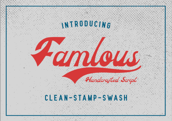 Famlous: The Bold Handwritten Font for Distinctive Branding