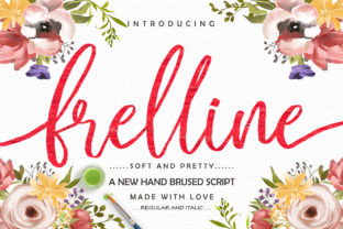Frelline: The Friendly Handwritten Typeface for Campaigns