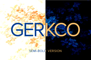 Gerkco Semi-Bold: A Modern Sans Serif Typeface for Branding