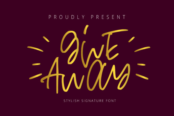 Give Away: The Handwritten Font for Authentic Branding
