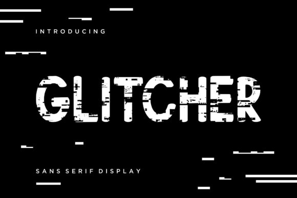 Glitcher: The Quirky Sans Serif That Stands Out