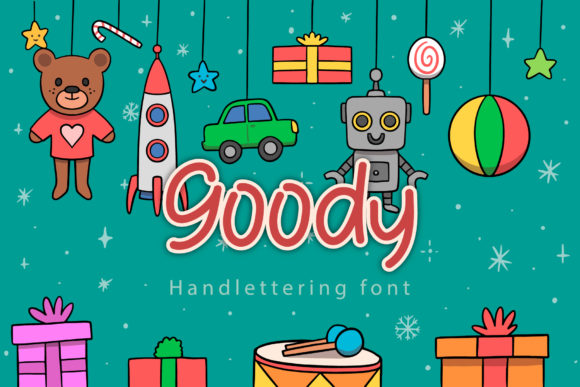 Goody: A Sweet Handwritten Typeface for Creative Branding