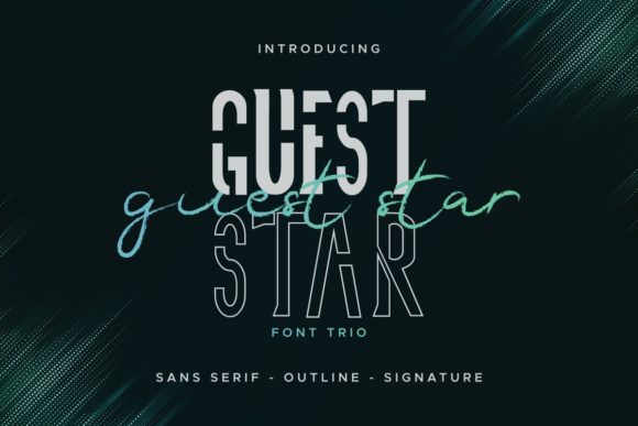 Guest Star: The Perfect Typeface for Editorial and Brand Design