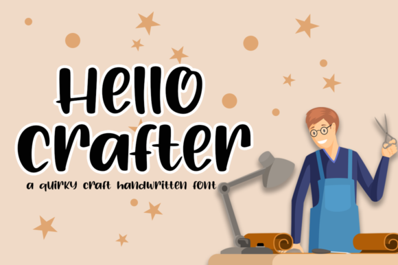 Hello Crafter: A Sweet Handwritten Font for Creative Branding