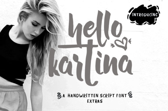 Hello Kartina: A Handwritten Typeface for Editorial Design