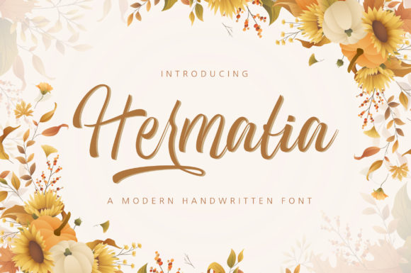 Hermalia: The Perfect Script Handwritten Font for Your Crafts