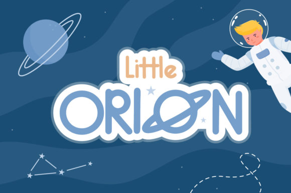 Little Orion: The Sweet Handwritten Typeface for Kids Campaigns