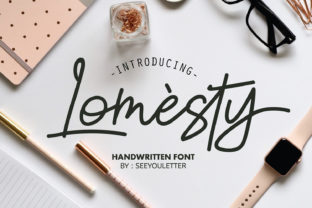 Lomesty: The Perfect Script Handwritten Font for Your Brand Identity