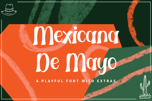 Mexicana De Mayo: A Playful Decorative Font for Creative Projects