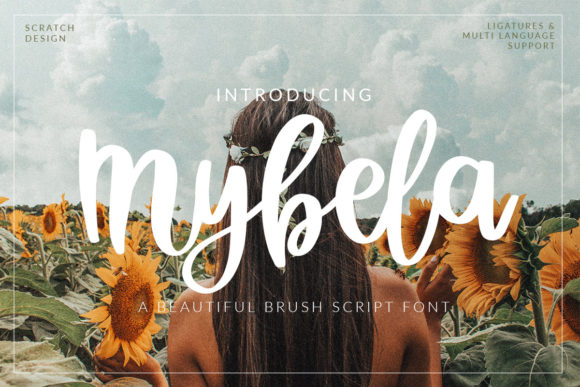 Mybela: The Brush Script Typeface for Authentic Campaigns