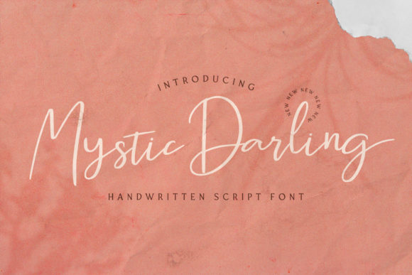 Mystic Darling: The Ultimate Script Handwritten Font for Elegant Designs