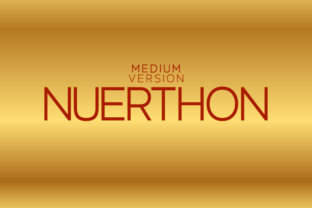 Nuerthon Medium: A Modern Sans Serif for Clean Campaign Design