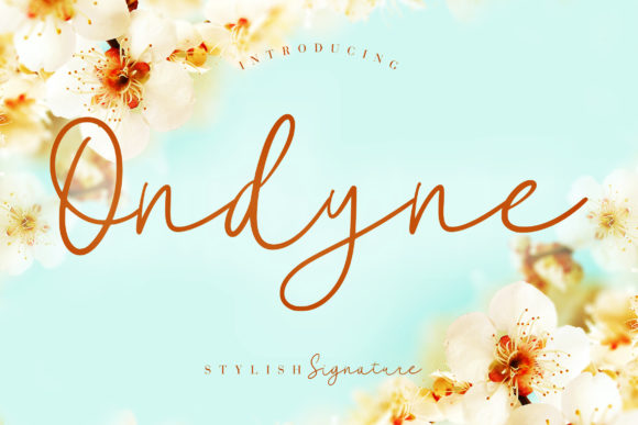 Ondyne: The Relaxed Handwritten Font for Modern Web Design