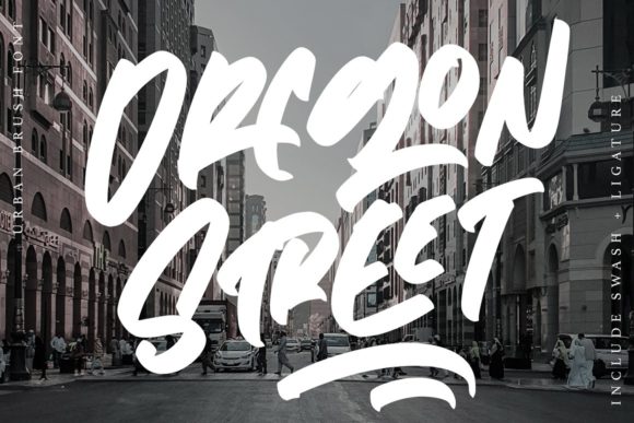 Oregon Street: The Bold Handwritten Typeface for Your Brand