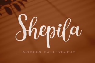 Shepila: The Sweet Handwritten Font for Polished Branding