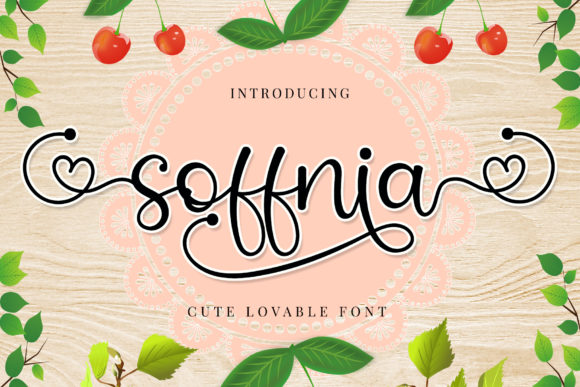Soffnia: The Romantic Script Handwritten Font for Branding