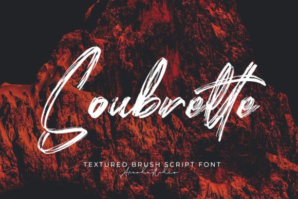 Soubrette: A Handwritten Brush Font for Digital Design