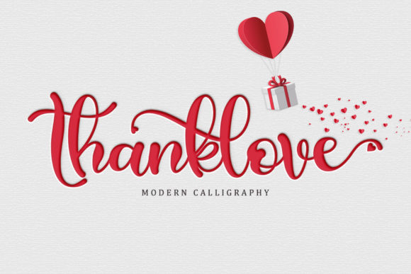 Thanklove: The Perfect Handwritten Font for Brand Identity