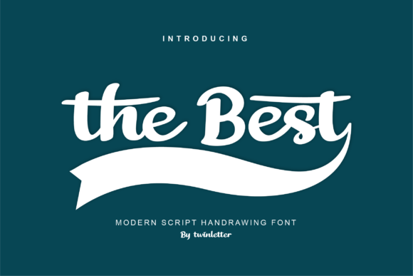 The Best: A Premium Script Handwritten Font for Campaign Design