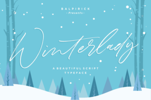 Winterlady: The Premium Script Font for Campaign Design