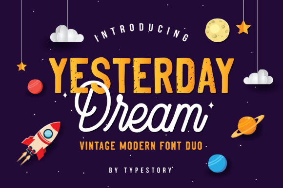 Yesterday Dream: A Modern Handwritten Typeface for Digital Brands